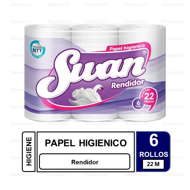 PAPEL HIGIENICO SWAN 6UN 22M