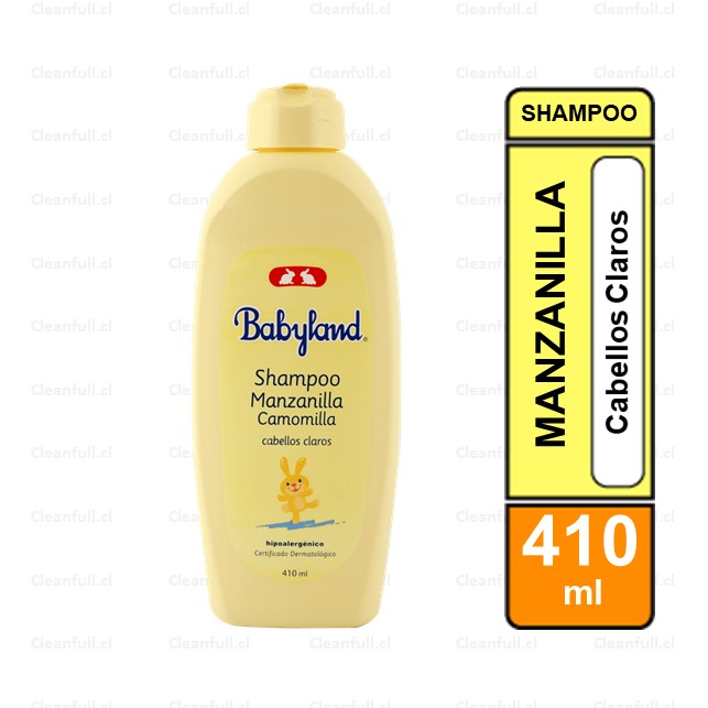 SHAMPOO BABYLAND MANZANILLA 410 ML