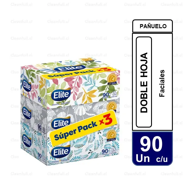 PAÑUELOS DESECHABLES ELITE PACK 3 UN