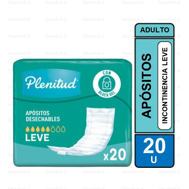 APOSITOS ADULTO PLENITUD LEVE 20 UN