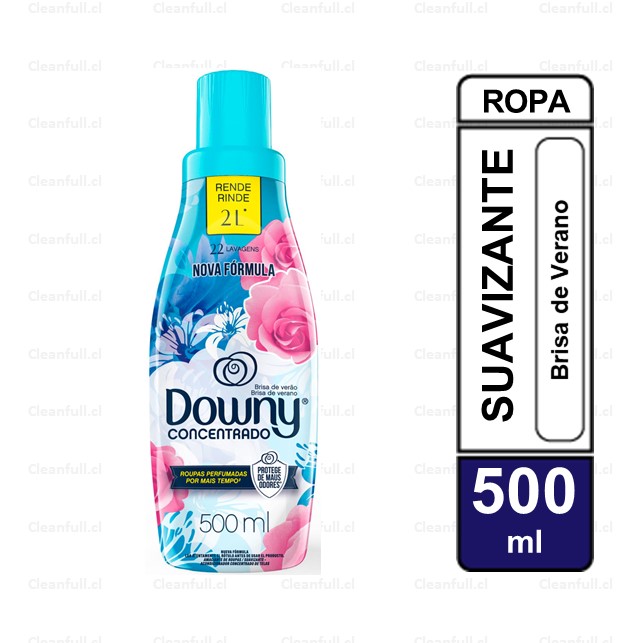 SUAVIZANTE ROPA DOWNY BRISA DE VERANO 500 ML