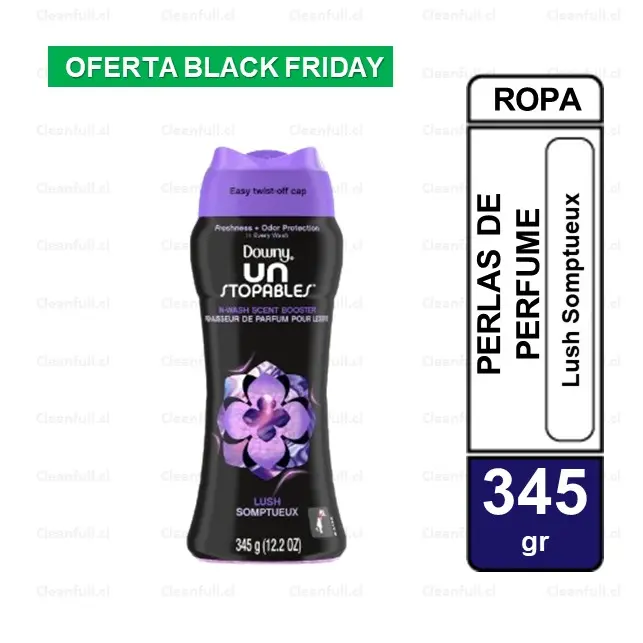 PERLAS DE PERFUME DOWNY UNSTOPABLES LUSH 345G