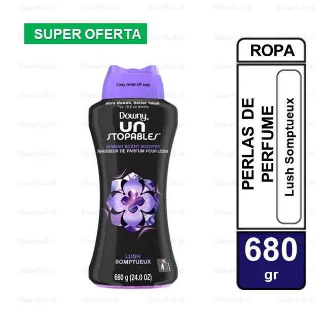 PERLAS DE PERFUME DOWNY UNSTOPABLES LUSH 680G
