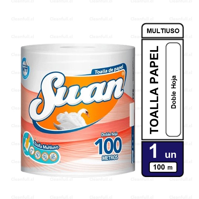 TOALLA DE PAPEL SWAN GIGANTE 100 MT