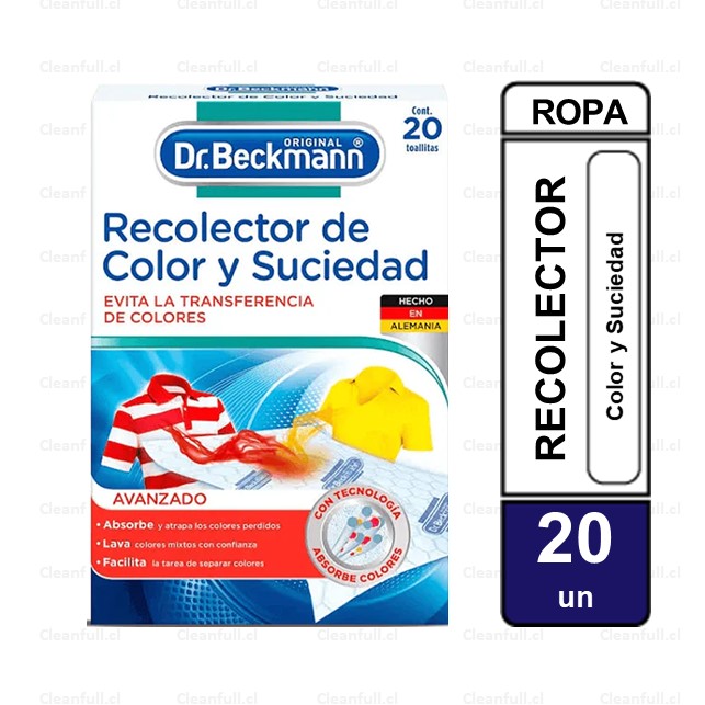 RECOLECTOR DR BECKMANN DE OLOR Y SUCIEDAD 20UNI