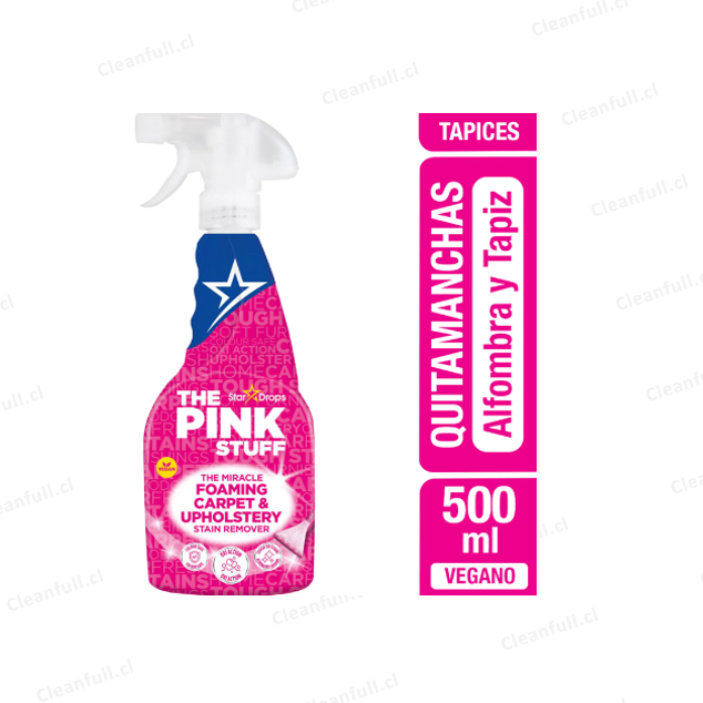 QUITAMANCHAS THE PINK ALFOMBRA Y TAPICERIA 500 ML