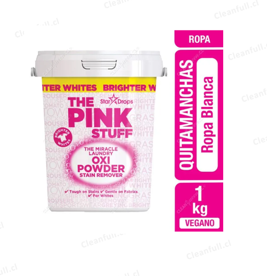 QUITAMANCHAS THE PINK STUFF OXI  POLVO BLANCO 1 KG