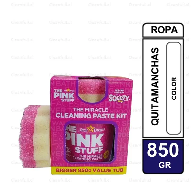 KIT PASTA+ESPONJA THE PINK STUFF SQEEZY DUAL