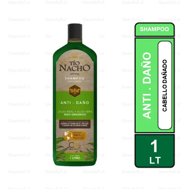 SHAMPOO TIO NACHO ANTI - DAÑO 1 L