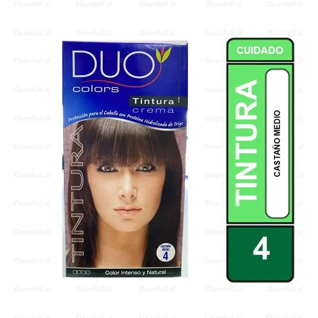 DUO COLORS TINTURA 4 CASTAÑO MEDIO 