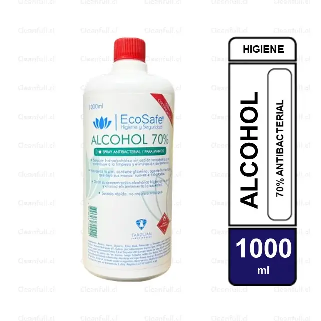 ALCOHOL 70% ECOSAFE 1000 ML