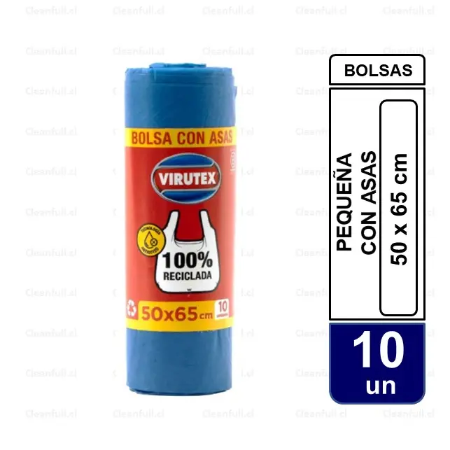 BOLSAS CON ASAS VIRUTEX 50 X 65 CM