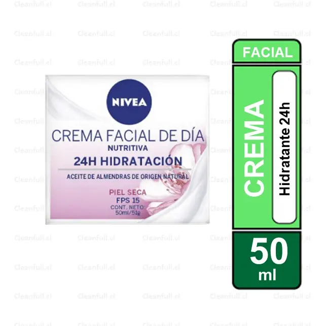 CREMA NIVEA ROSTRO DIA HIDRATACION FPS 15   50ML
