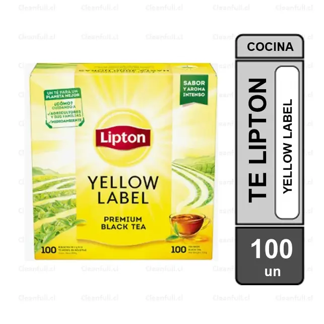 TE LIPTON YELLOW LABEL 100 UN