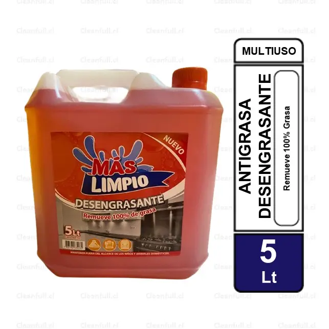  ANTIGRASA-DESENGRASANTE MAS LIMPIO 5LT