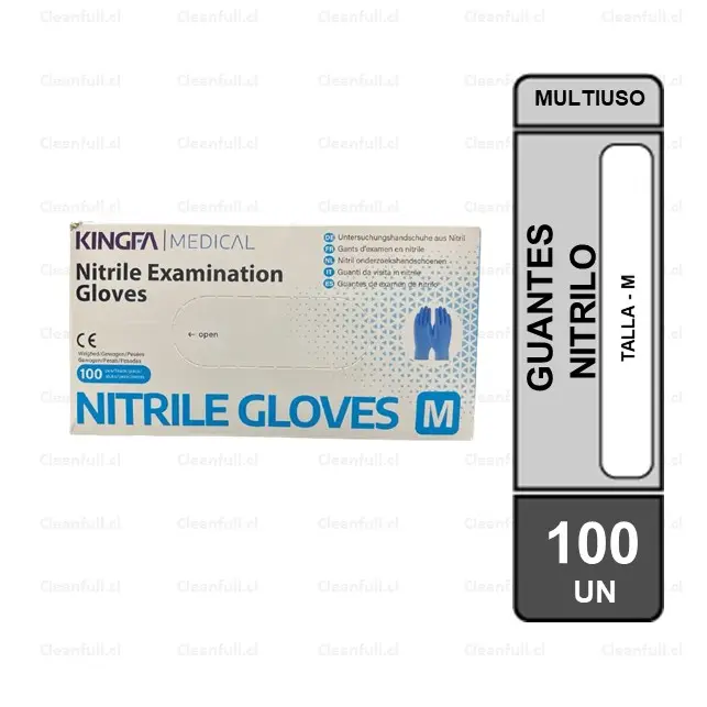 GUANTES KINGFA NITRILO TALLA - M
