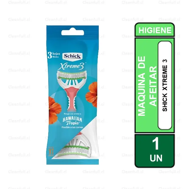 PRESTOBARBA SCHICK XTREME MUJER 3 HOJAS
