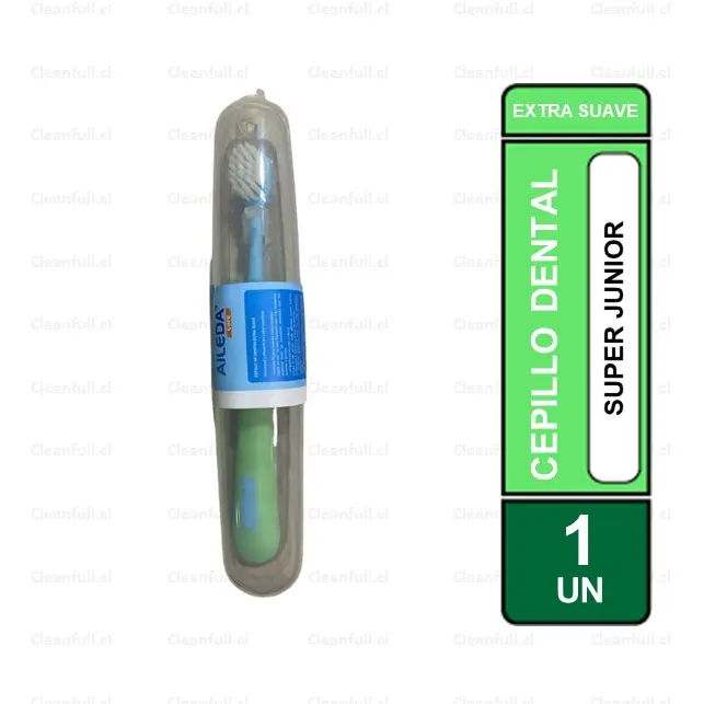 CEPILLO DE DIENTES AILEDA EXTRA SUAVE BEBE CON ESTUCHE