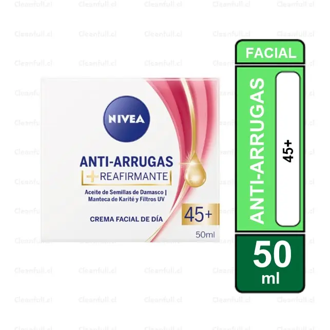 CREMA NIVEA DIA ANTI-ARRUGAS REAFIRMANTE 45+ 