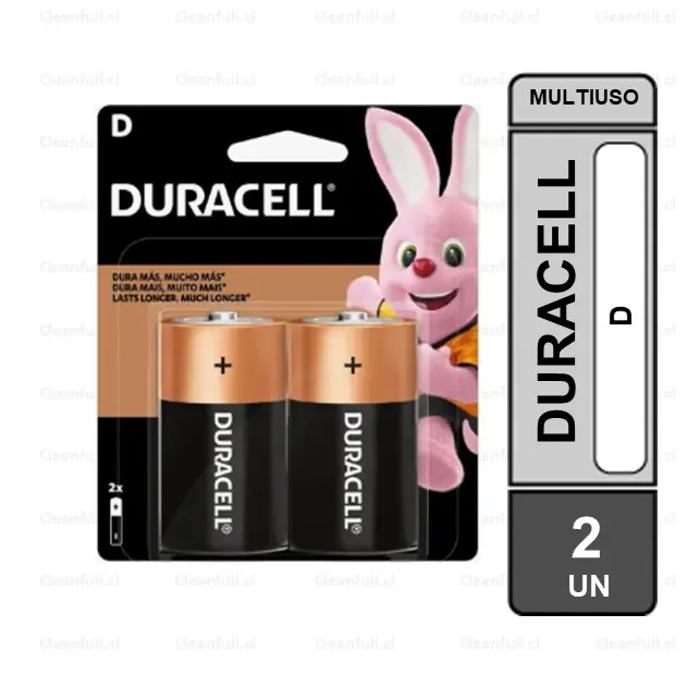 PILAS DURACELL D 2 UN