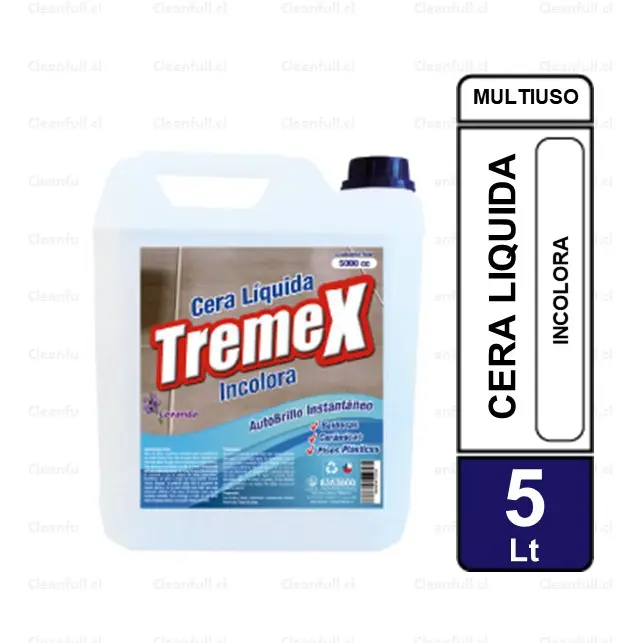 CERA TREMEX INCOLORA 5 LT