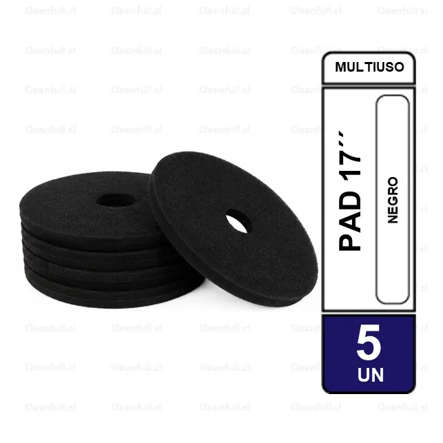 PAD NEGRO 17" - 5  UN