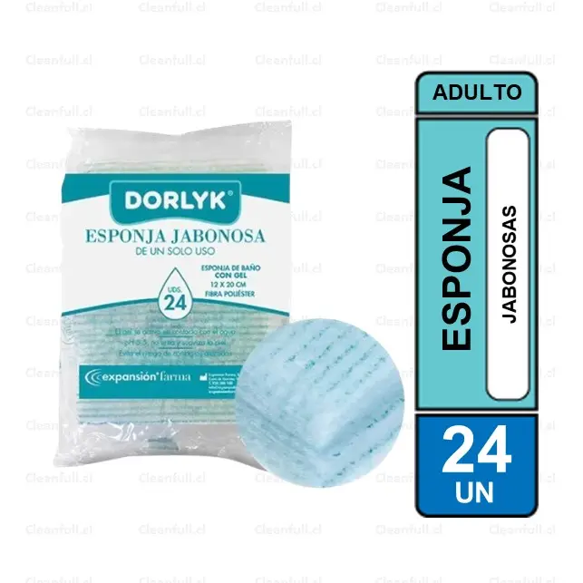 ESPONJA JABONOSA DORLYK 24 UN