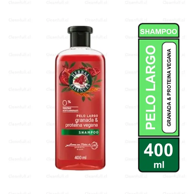 SHAMPOO HERBAL ESSENCES GRANDA & PROTEINA VEGANA 400 ML