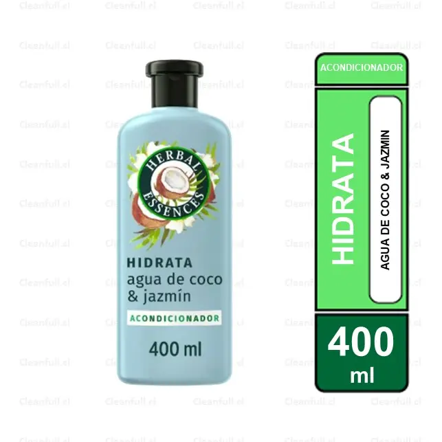 ACONDICIONADOR HERBAL ESSENCES AGUA DE COCO & JAZMIN 400 ML