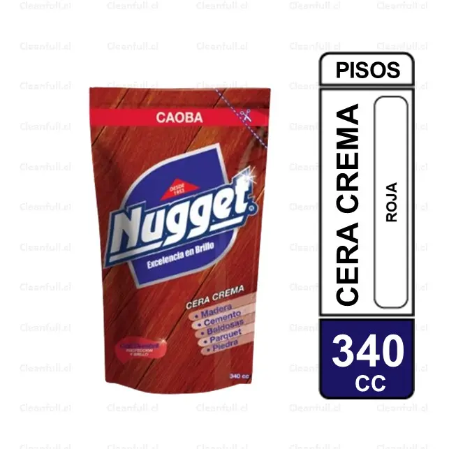 CERA NUGGET CREMA ROJA 340 CC 