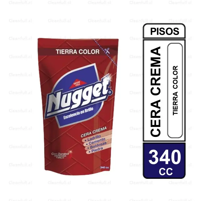 CERA NUGGET CREMA TIERRA COLOR 340 CC 