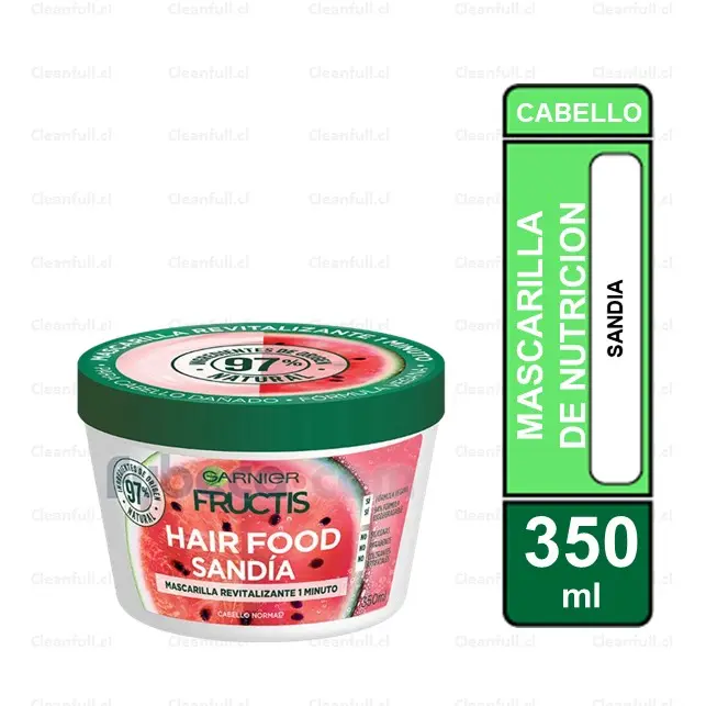 MASCARILLA FRUCTIS GARNIER HAIR FOOD SANDIA 350 ML