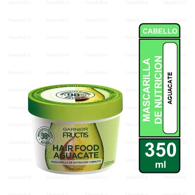 MASCARILLA FRUCTIS GARNIER HAIR FOOD AGUACATE 350 ML