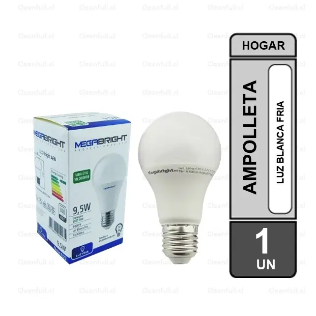 AMPOLLETA MEGABRIGHT 9W 