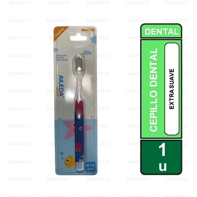 CEPILLO DE DIENTES AILEDA PARA NIÑOS 4-12 AÑOS 