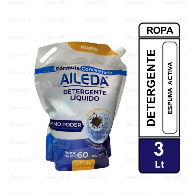 DETERGENTE LIQUIDO AILEDA DOYPACK BLUE 3 LT