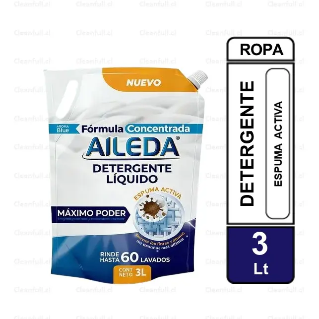 DETERGENTE LIQUIDO AILEDA DOYPACK BLUE 3 LT