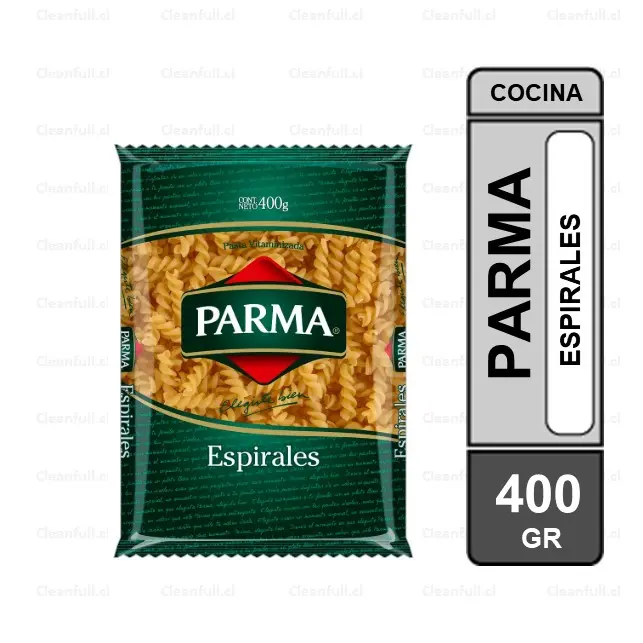 PASTA PARMA SPIRALES 400 GR
