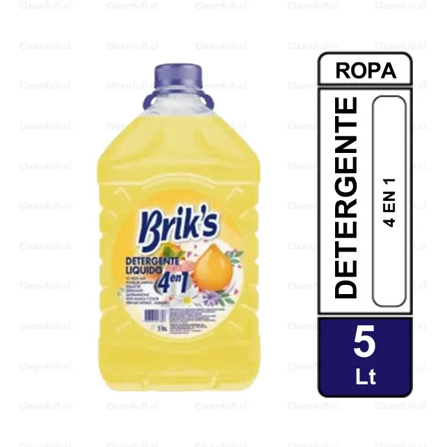 DETERGENTE BRIKS MATIC 4 EN 1 5LT