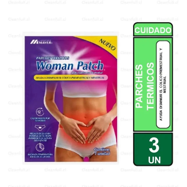 PARCHES TERMICOS WOMAN PATCH 3 UN