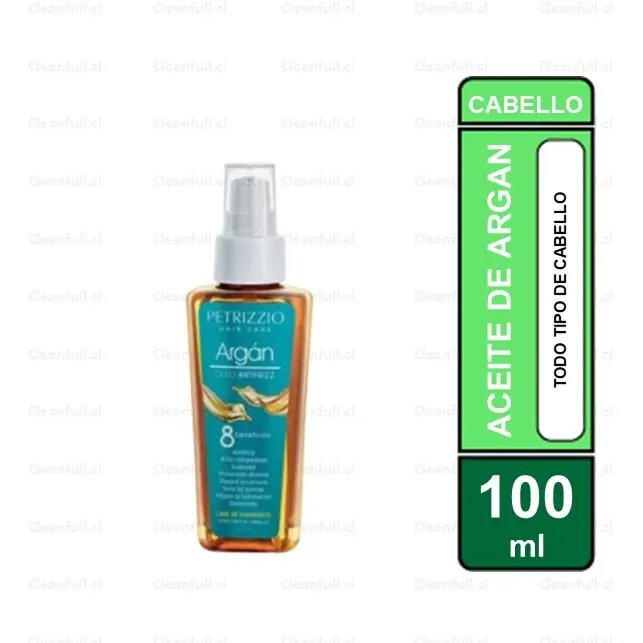 ACEITE ORGANICO PETRIZZIO DE ARGAN OLEO ANTIFRIZZ 100 ML