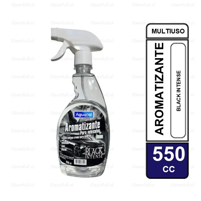 AROMATIZANTE AGUACOL BLACK INTENSE 550 CC 