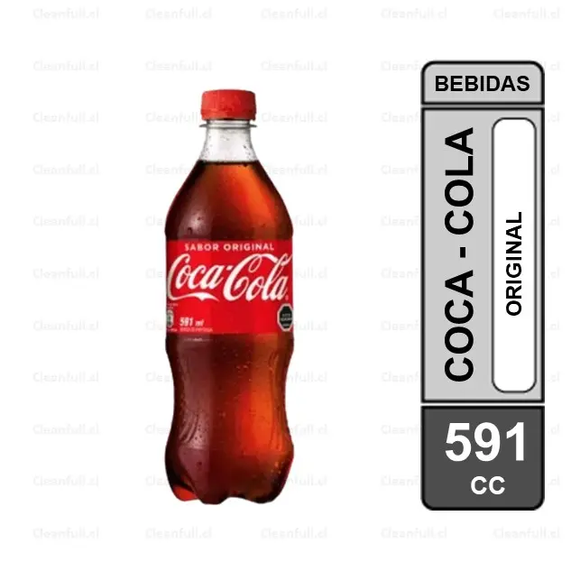 BEBIDA COCA COLA ORIGINAL 591ML   