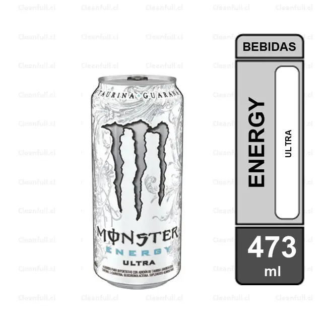 BEBIDA ENERGENICA MONSTER ULTRA 473ML  