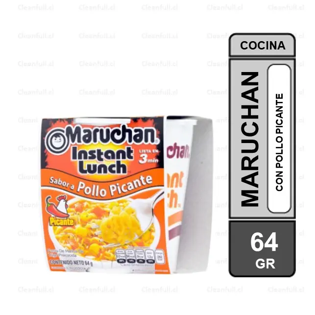 MARUCHAN SOPA DE POLLO PICANTE 64 GR 
