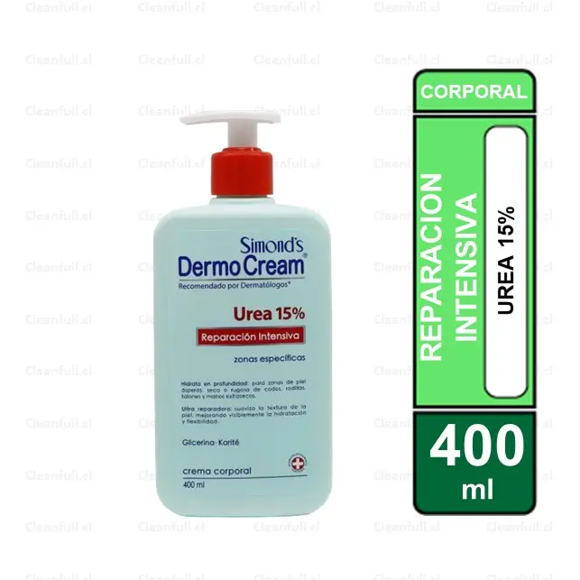 DERMOCREAM SIMONDS UREA 15% 400 ML