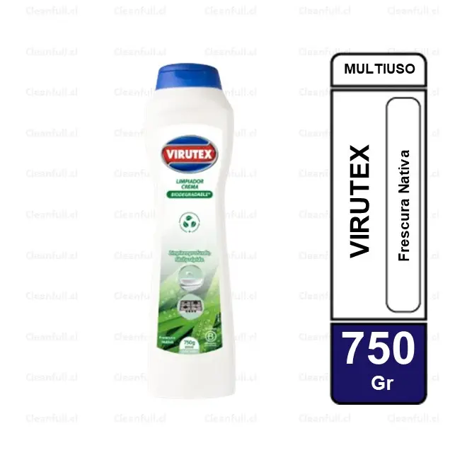 LIMPIADOR CREMA VIRUTEX FRESCURA ACTIVA 750 GR