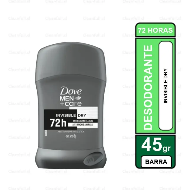 DESODORANTE DOVE MEN INVISIBLE DRY 45 GR