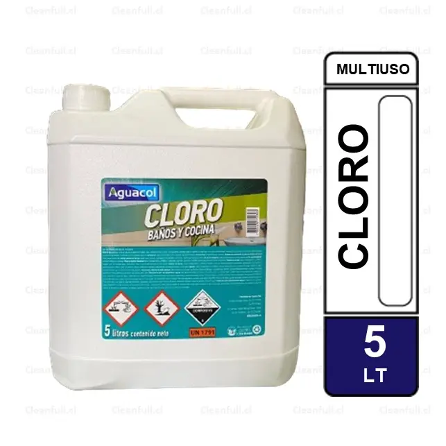 CLORO AGUACOL CONCENTRADO 5 LT