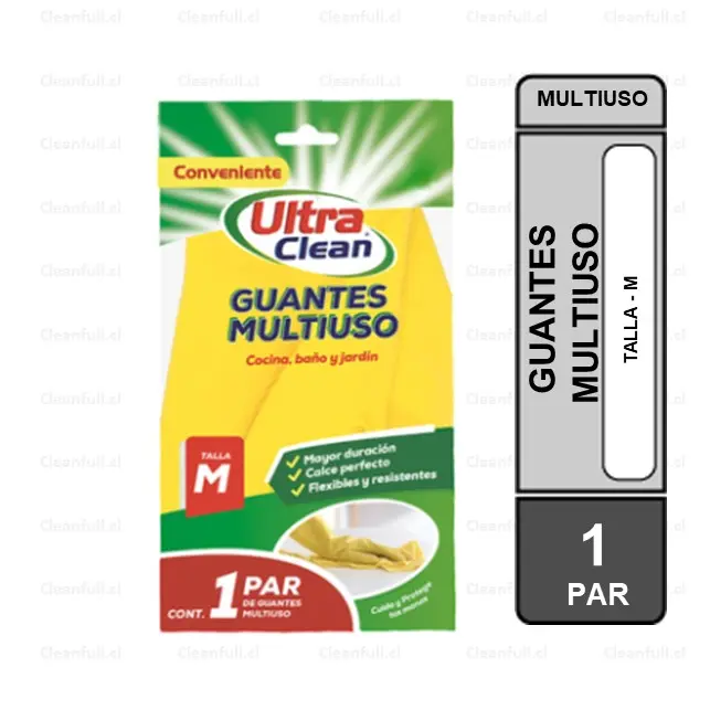 GUANTES MULTIUSO ULTRA CLEAN TALLA - M